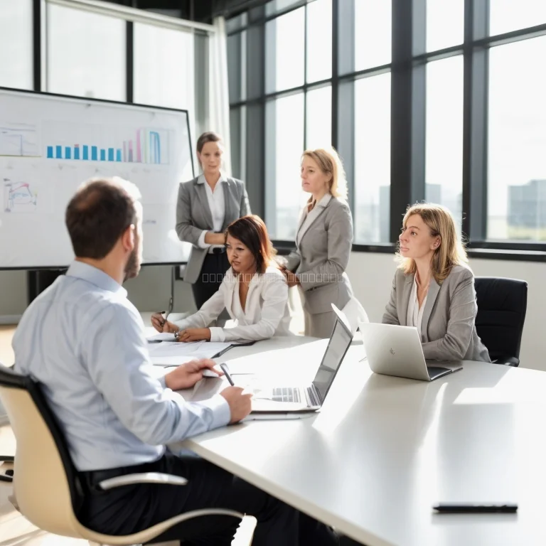 Leadership coaching session