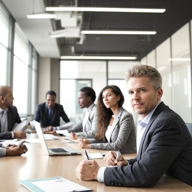 Professional executive coaching session in Singapore office
